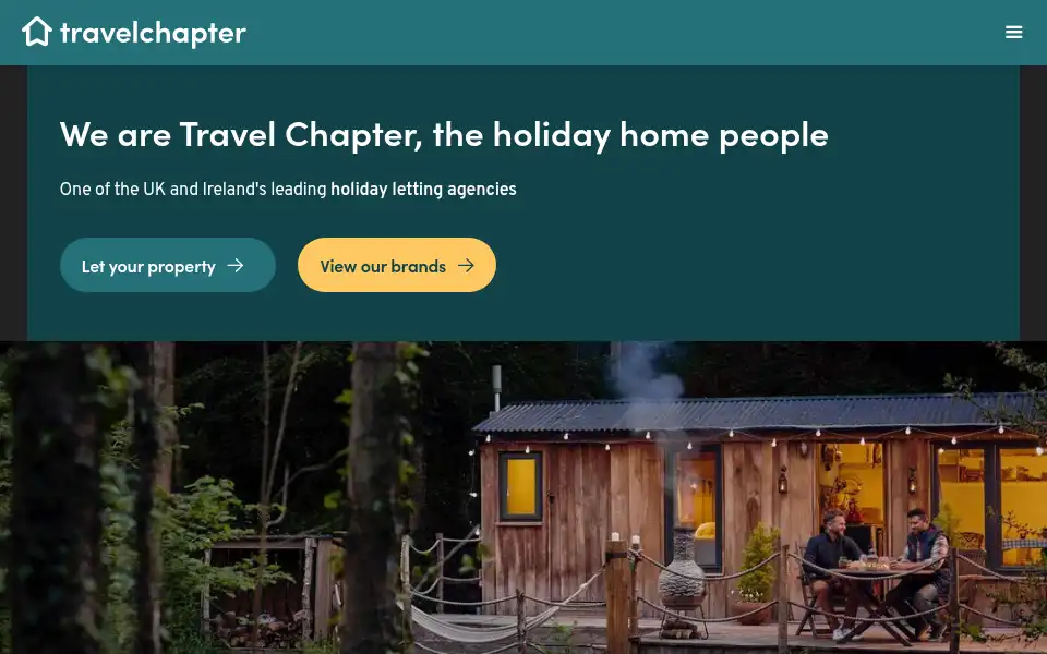 Screenshot of travelchapter.com