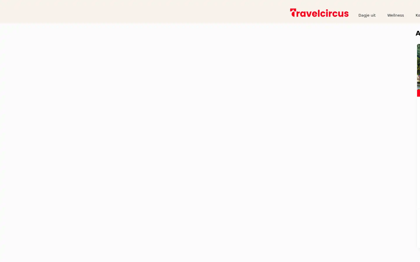 Screenshot of travelcircus.be