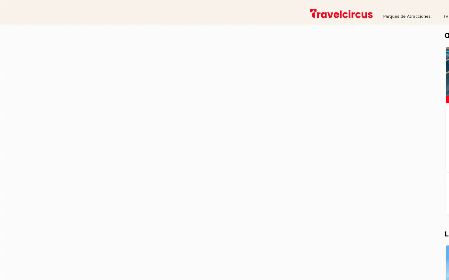 Screenshot of travelcircus.es