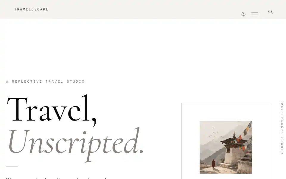 Screenshot of travelescape.in