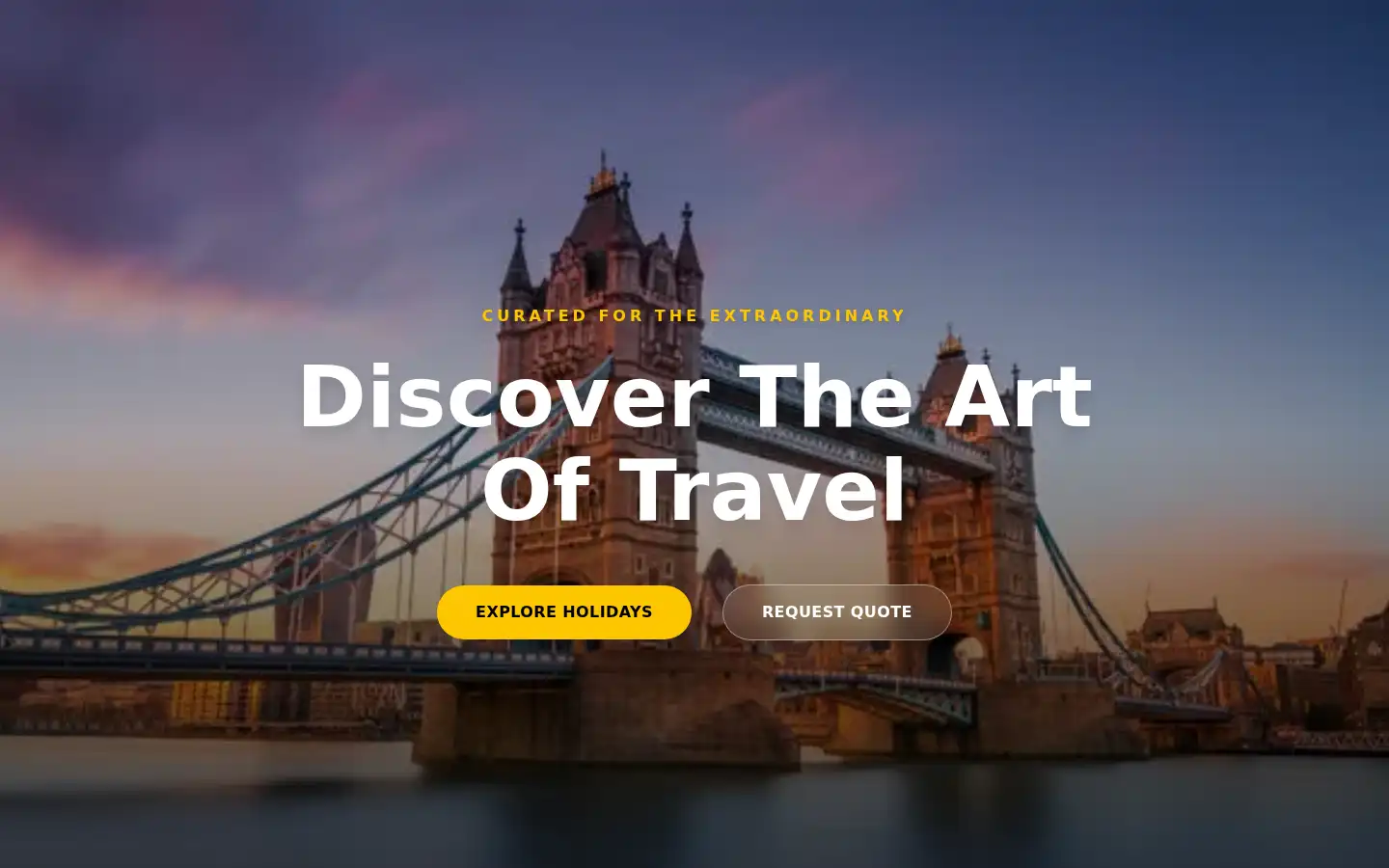 Screenshot of travelgetaways.uk