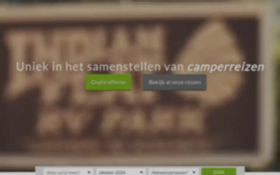 Screenshot of travelhome.nl