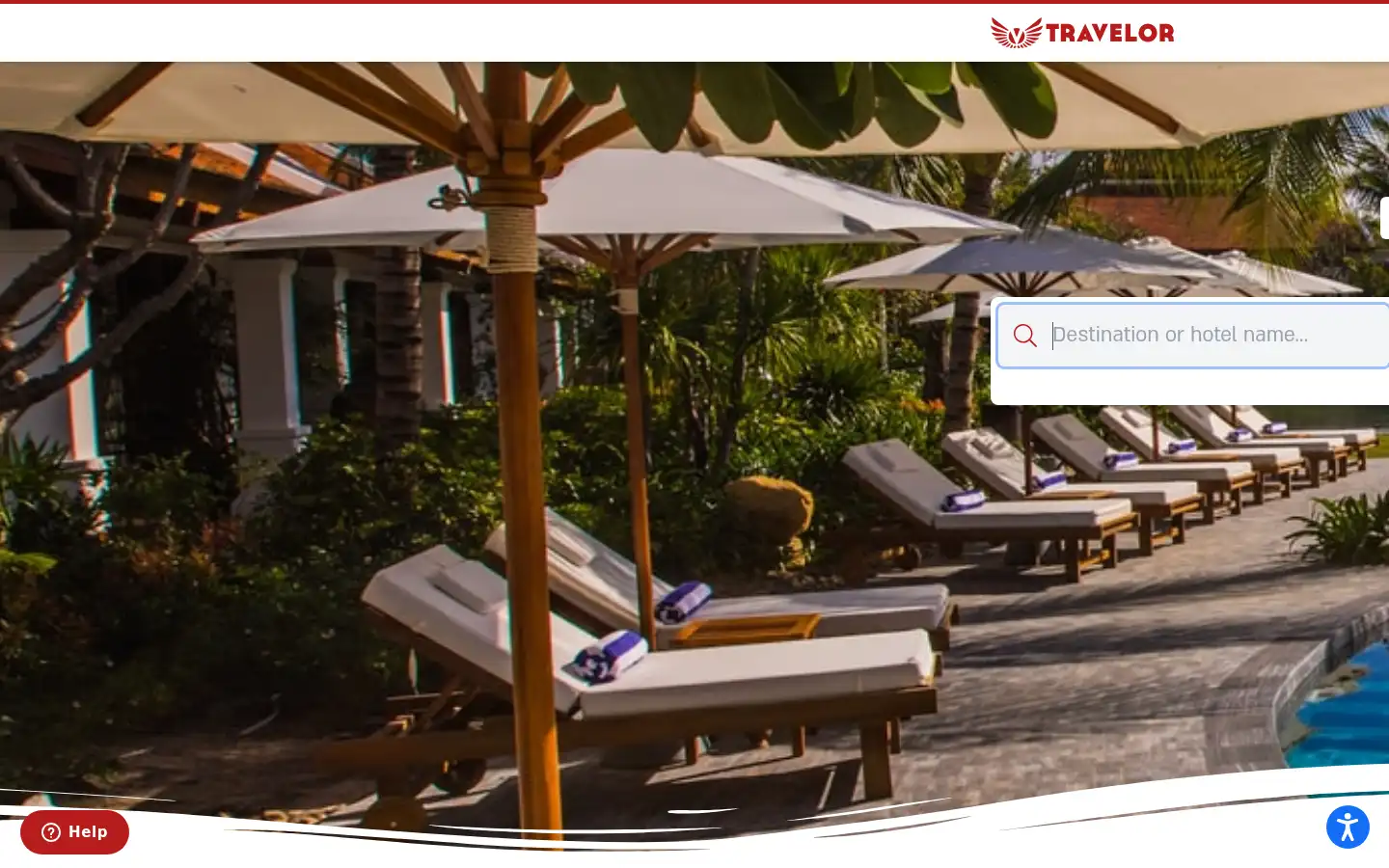 Screenshot of travelor.com