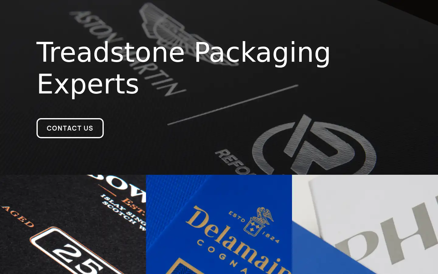 Screenshot of treadstone.co.uk