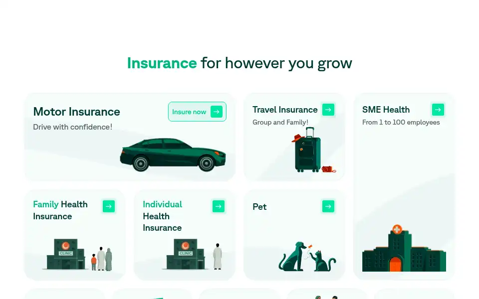 Screenshot of tree.com.sa