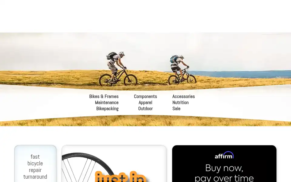Screenshot of treefortbikes.com