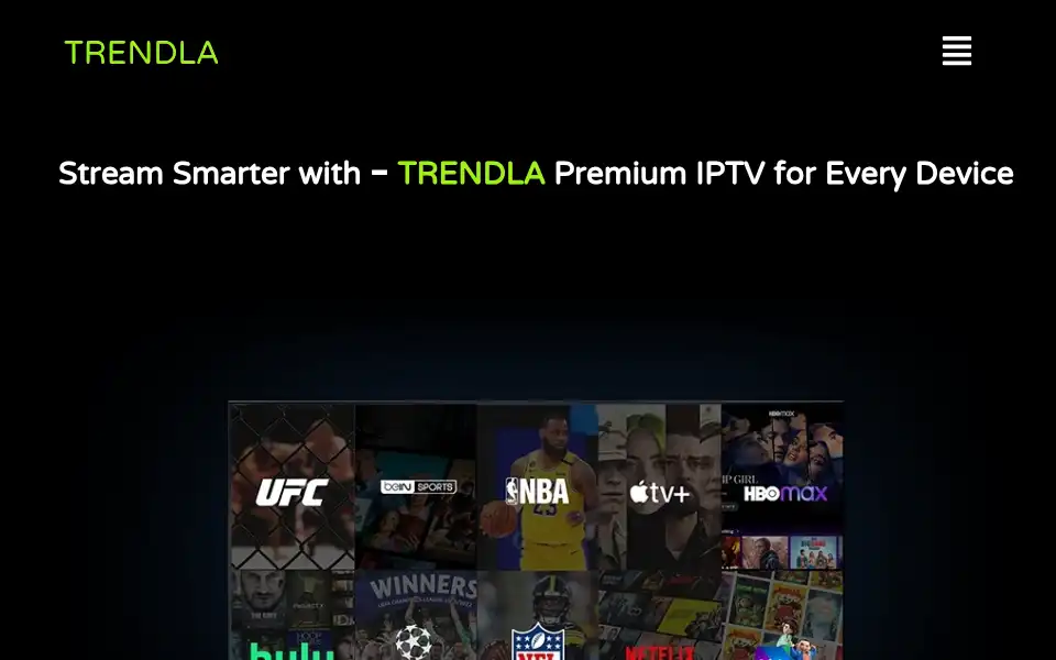 Screenshot of trendla.shop