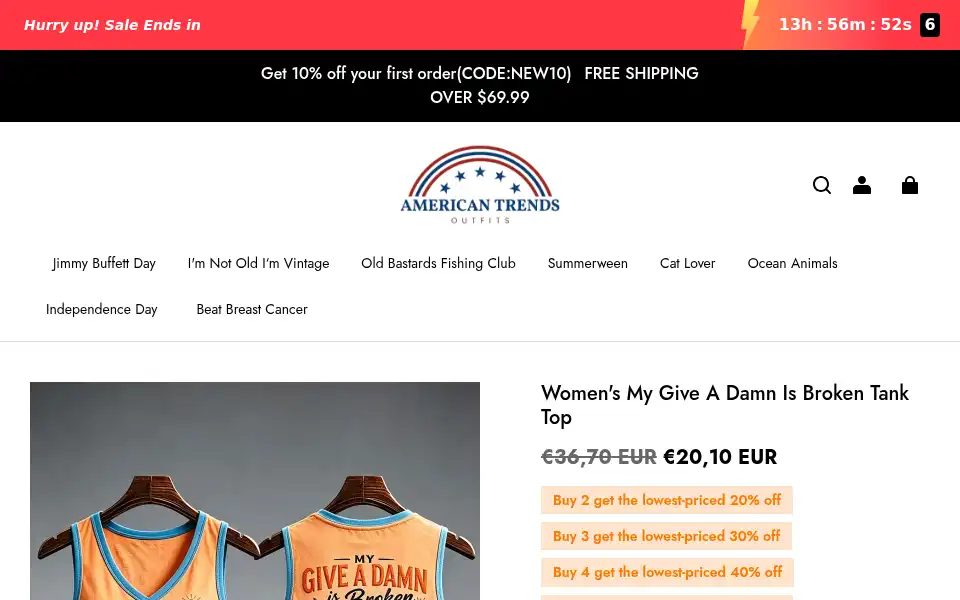 Screenshot of trendsoutfits.com