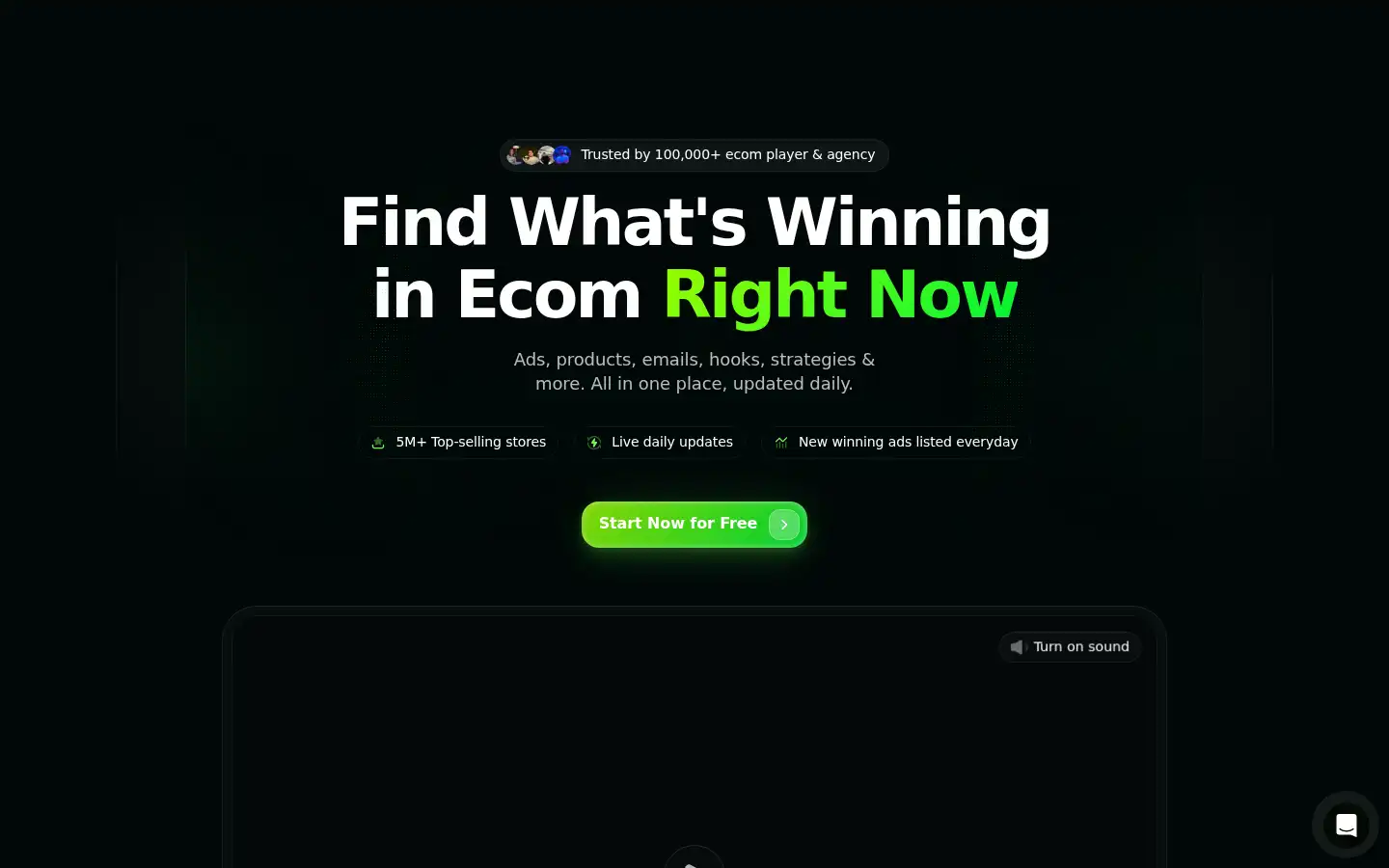 Screenshot of trendtrack.io