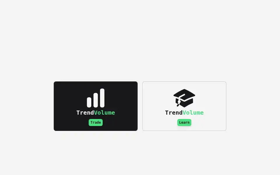 Screenshot of trendvolume.com