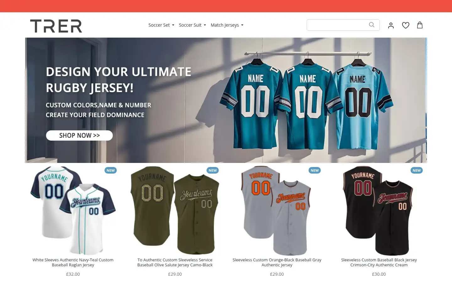 Screenshot of trerrugby.com