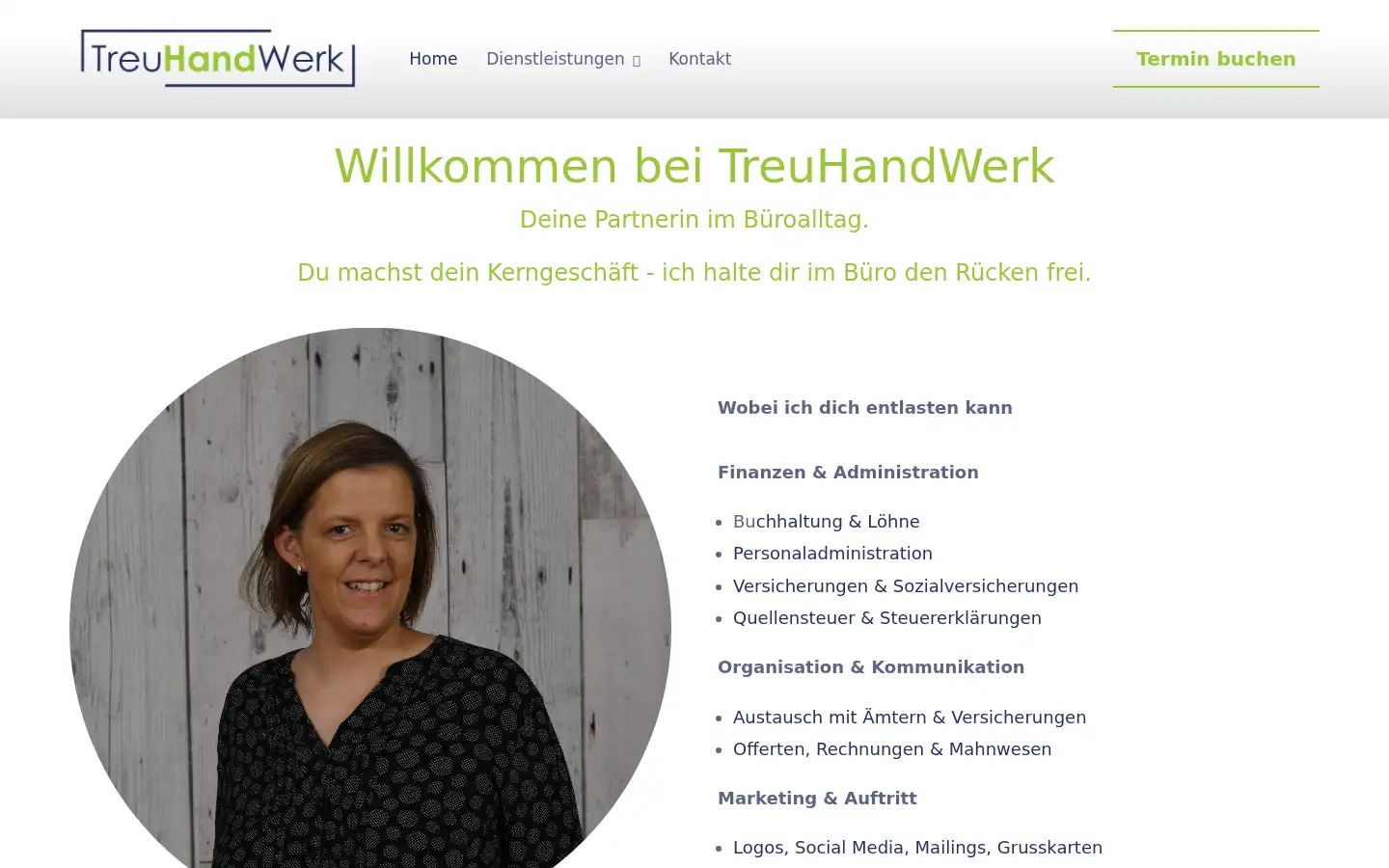 Screenshot of treuhand-werk.ch