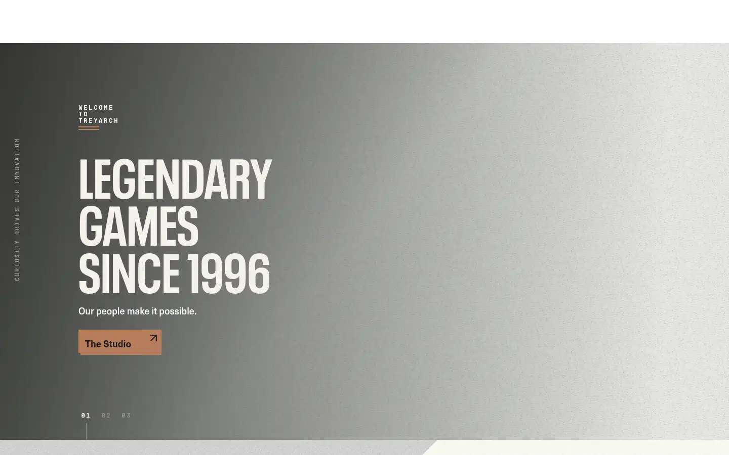 Screenshot of treyarch.com