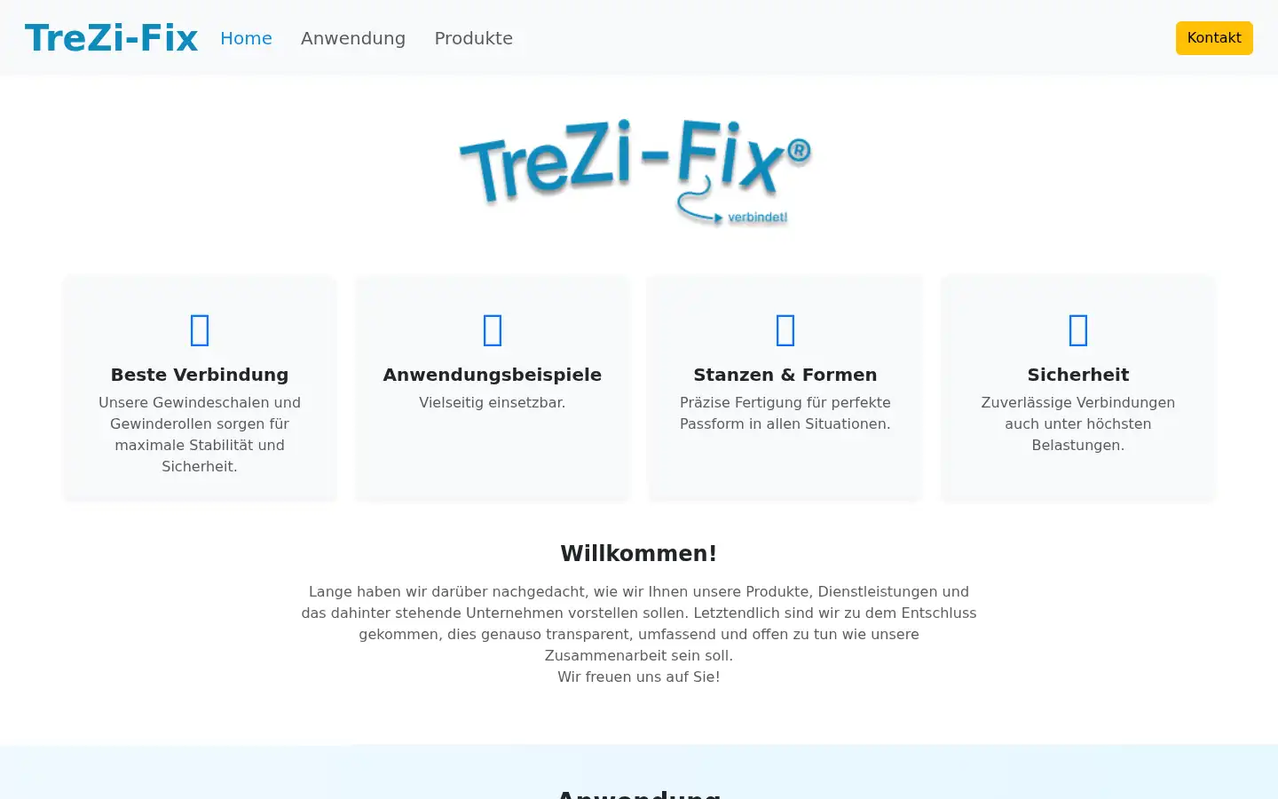 Screenshot of trezi-fix.com