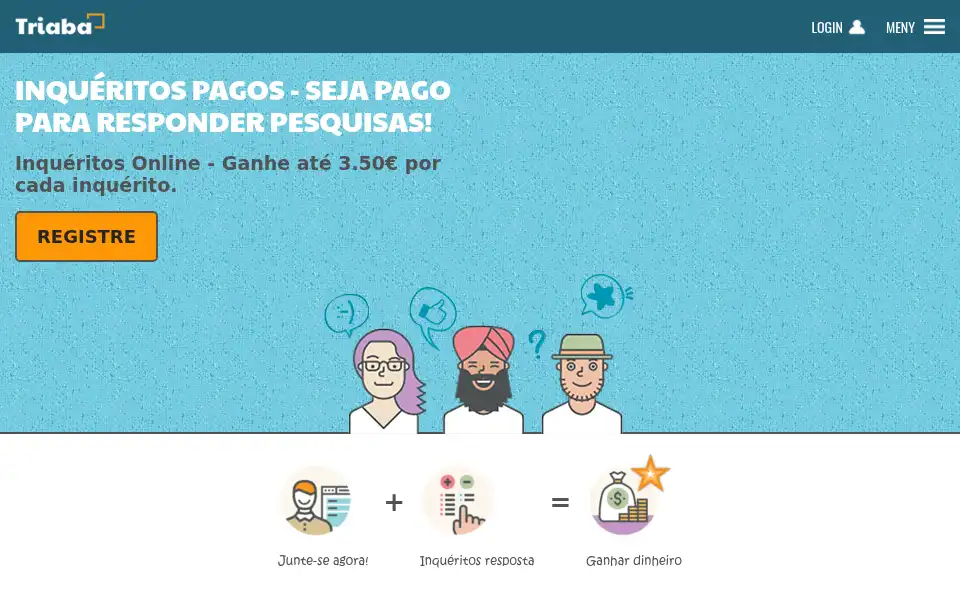 Screenshot of triaba.pt