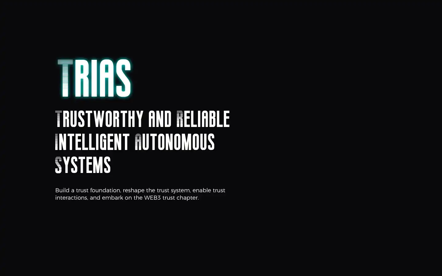 Screenshot of trias.one