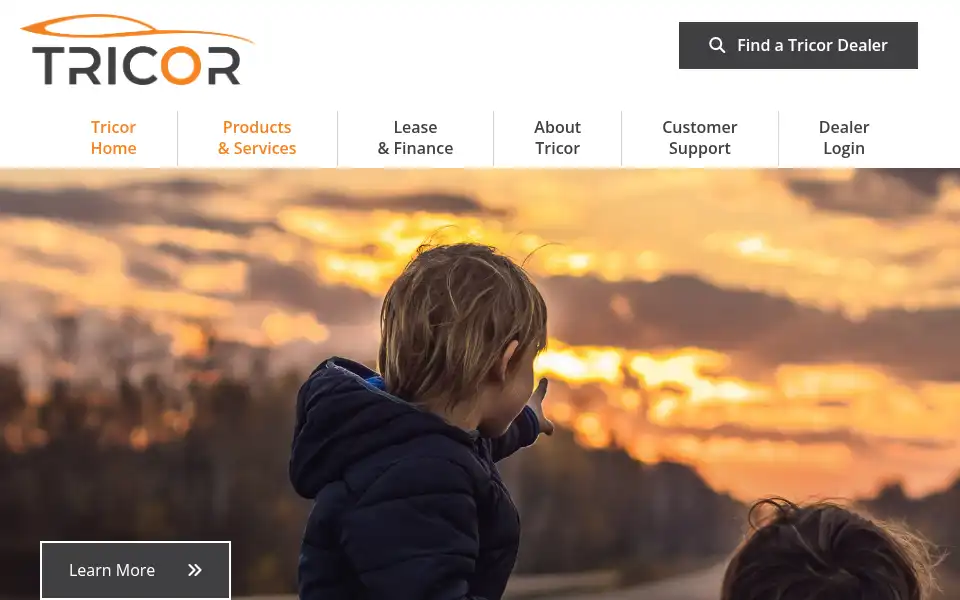 Screenshot of tricorauto.com