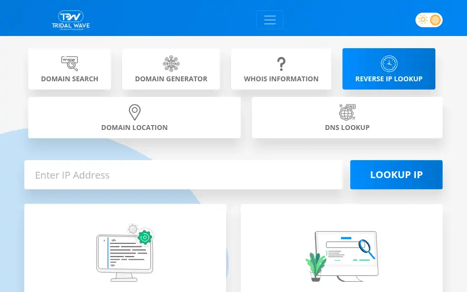 Screenshot of tridalwave.com