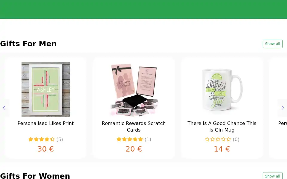Screenshot of trigife.org