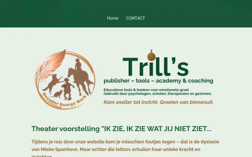 Screenshot of trills.be