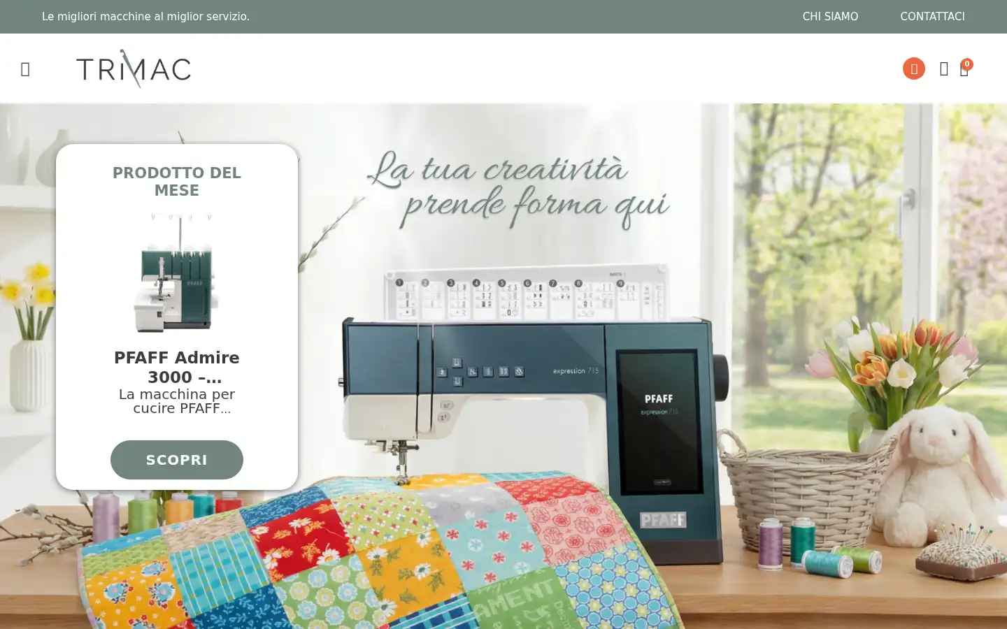 Screenshot of trimacitalia.it