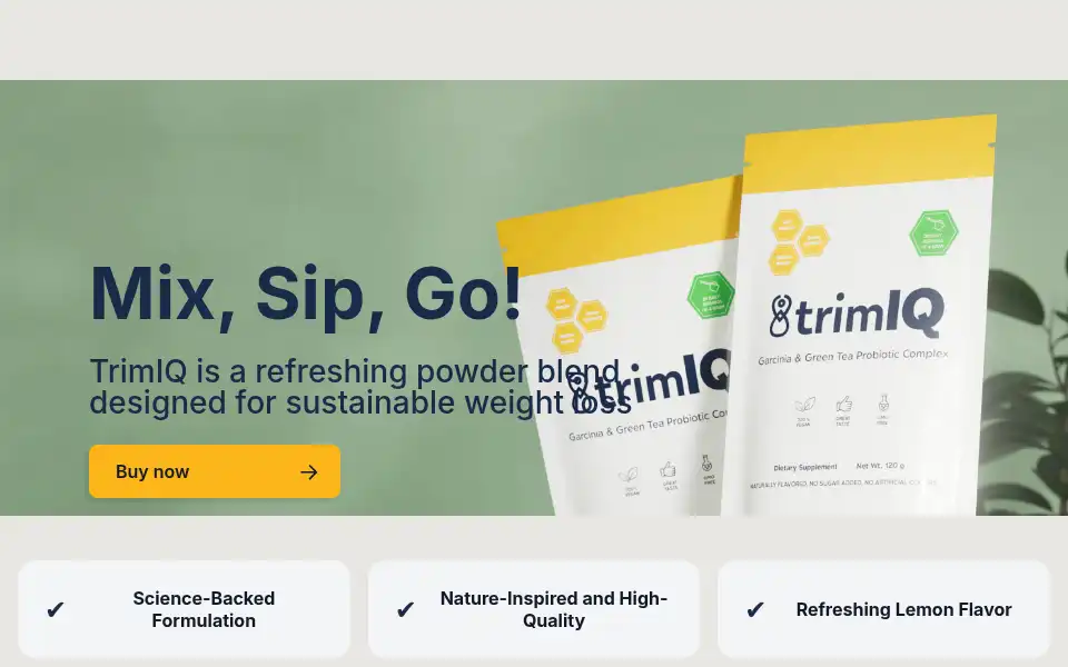 Screenshot of trimiq.co