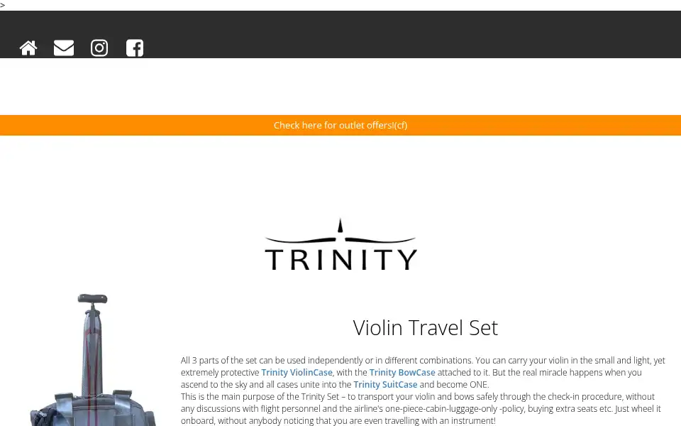 Screenshot of trinitycase.com