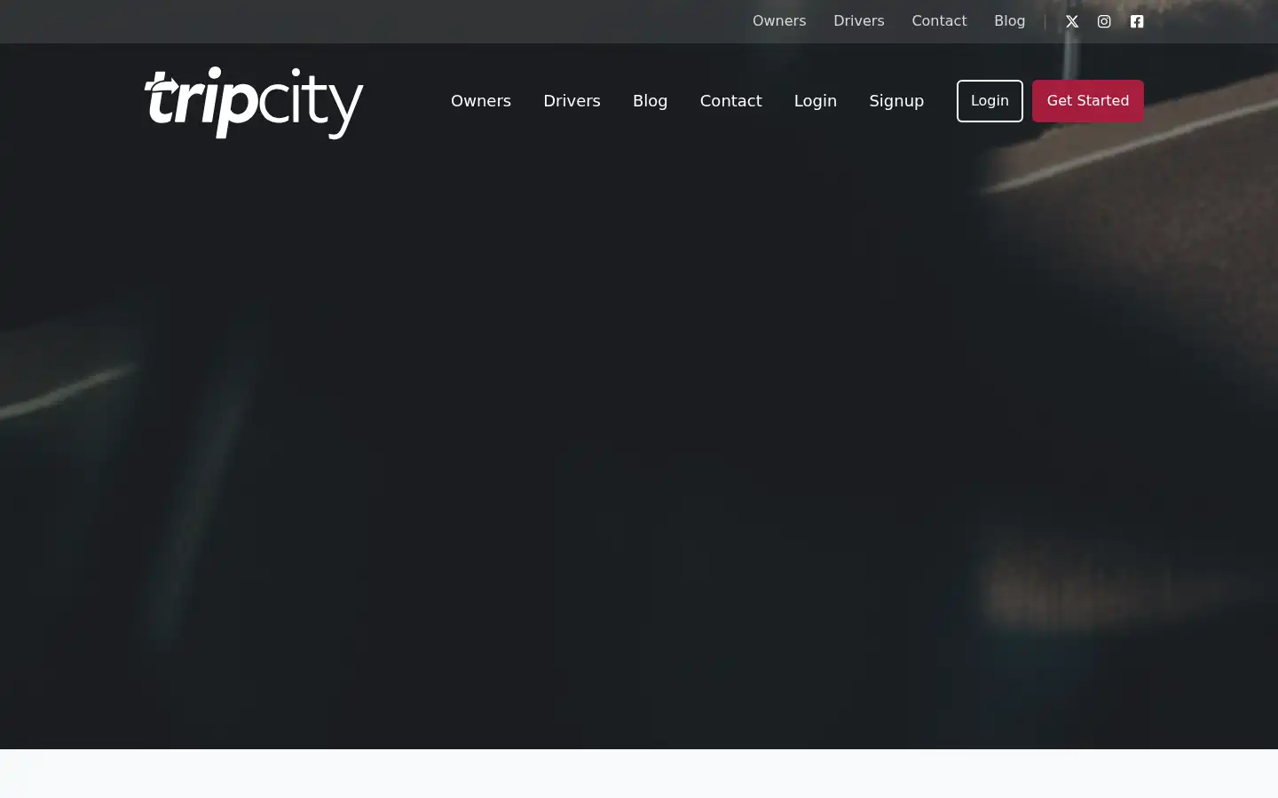 Screenshot of tripcity.com