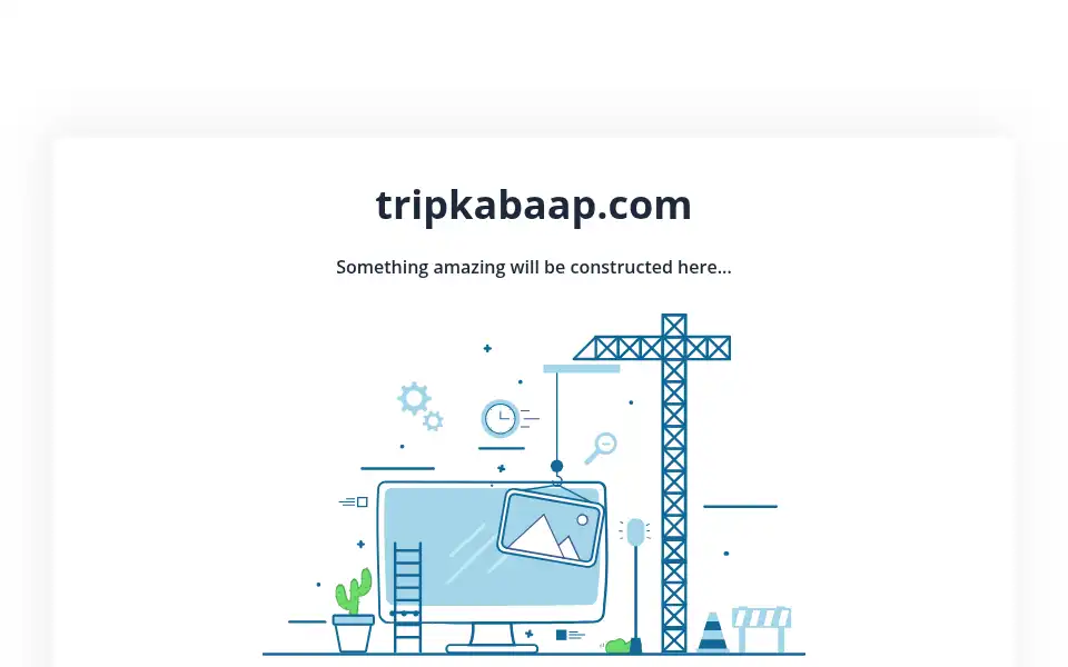 Screenshot of tripkabaap.com