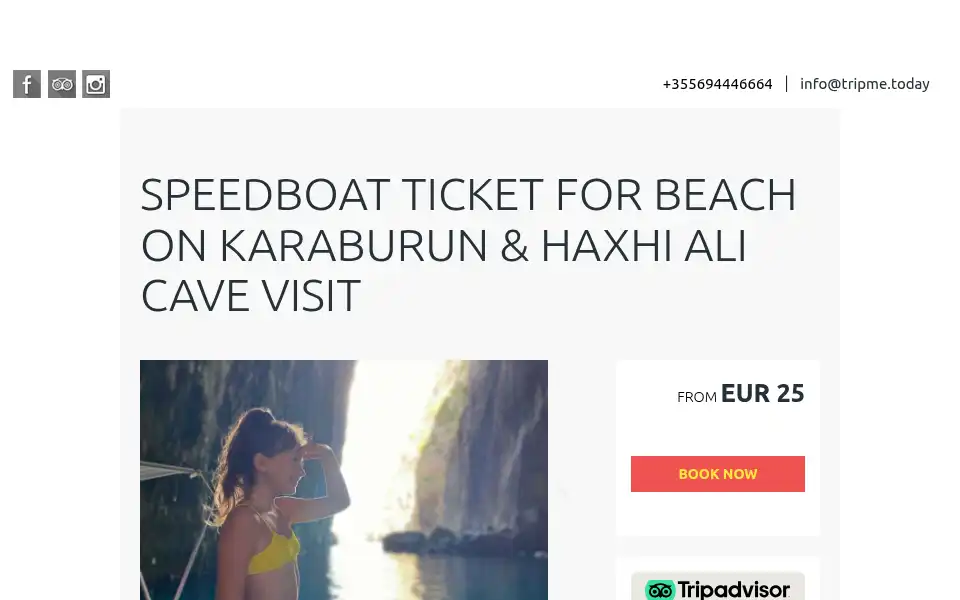 Screenshot of tripme.today