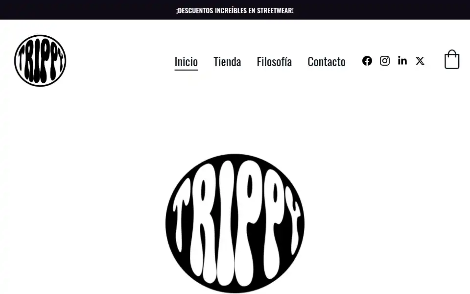 Screenshot of trippyonline.com