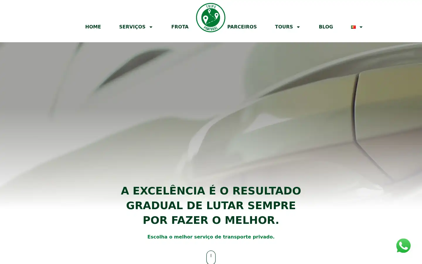 Screenshot of tripsportugal.com