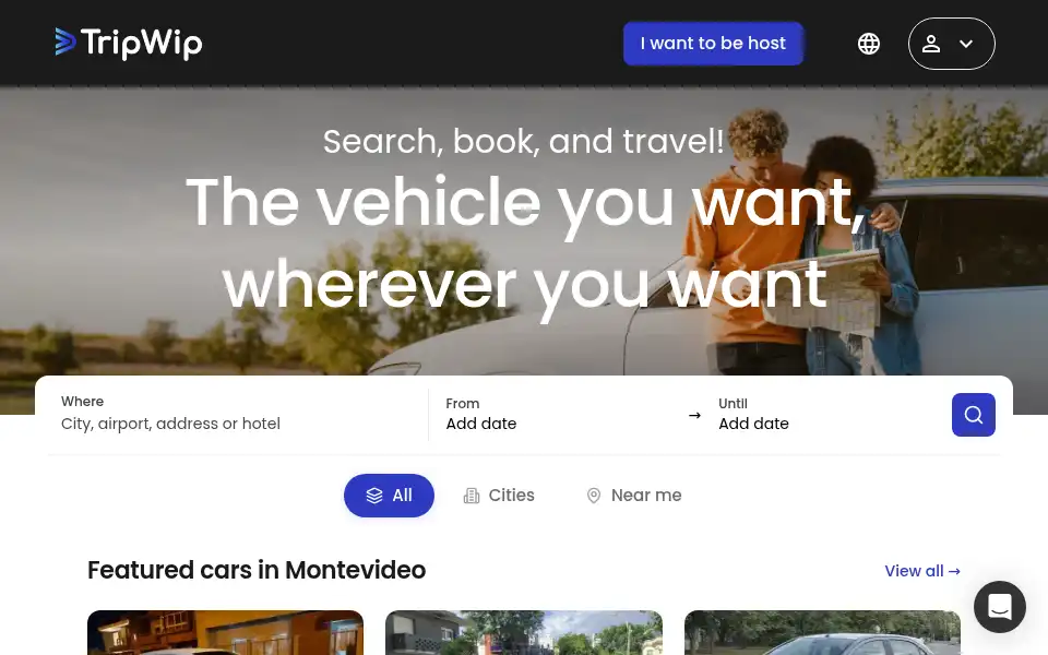 Screenshot of tripwip.app