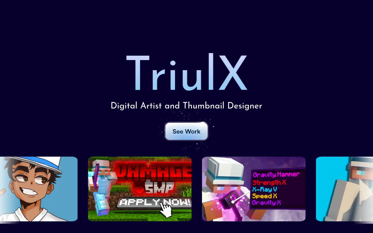 Screenshot of triulx.framer.website