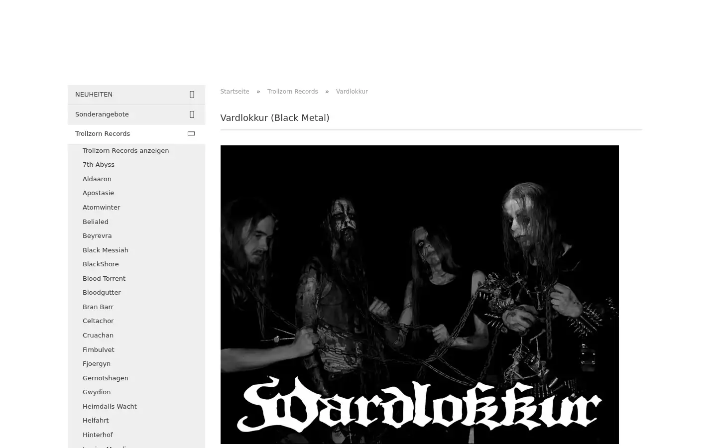 Screenshot of trollzorn.de