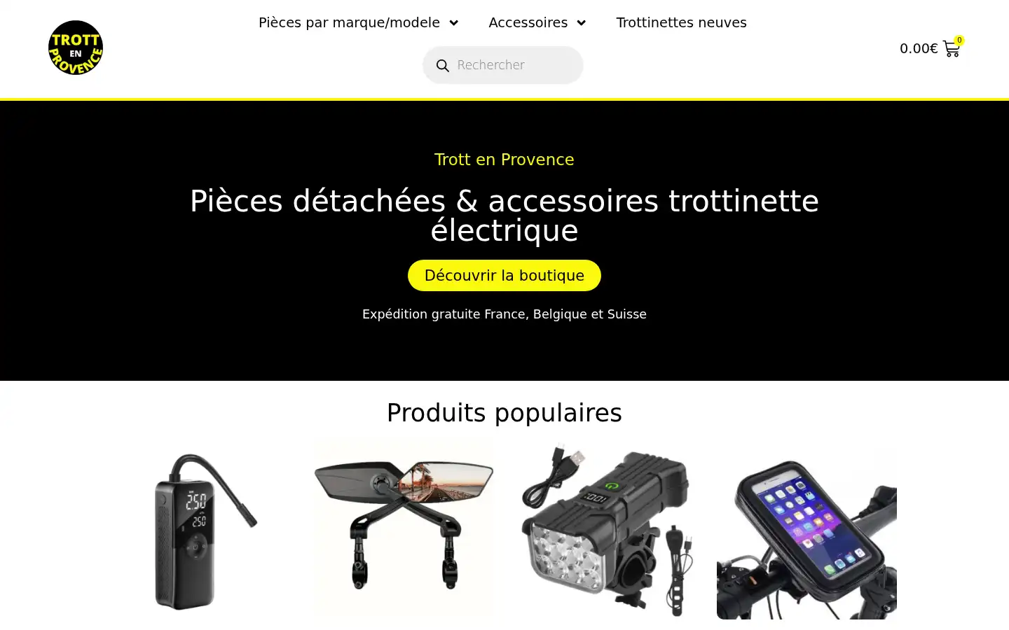 Screenshot of trott-en-provence.fr
