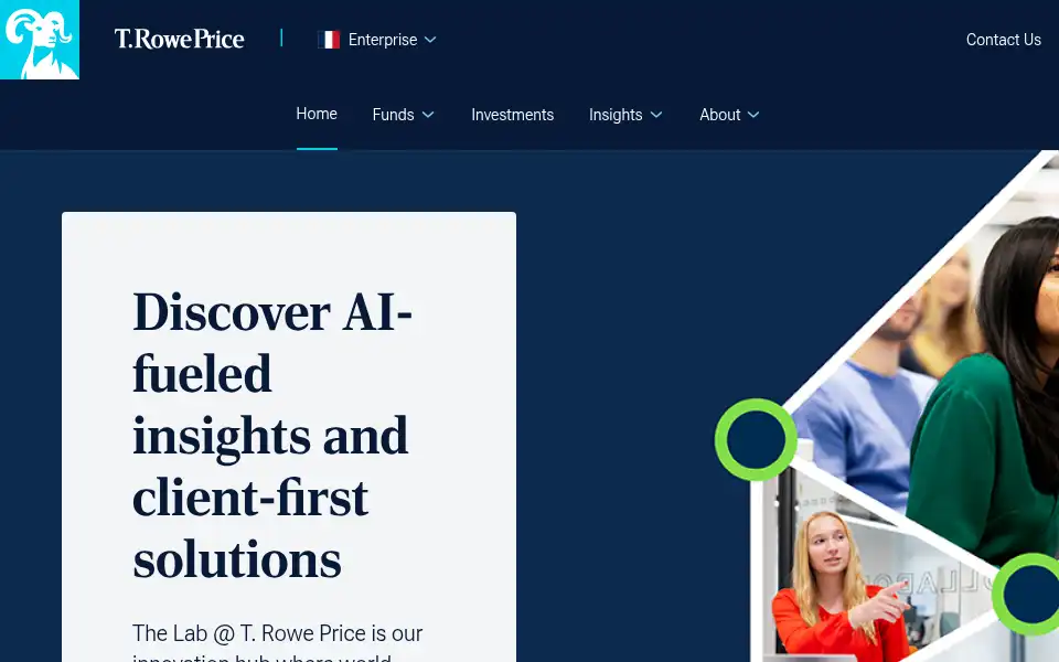 Screenshot of troweprice.com