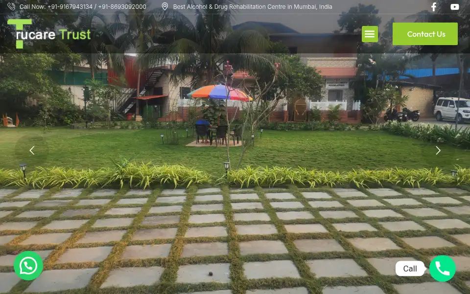 Screenshot of trucaretrust.org