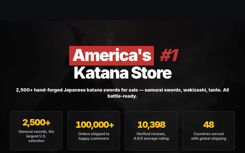 Screenshot of truekatana.com