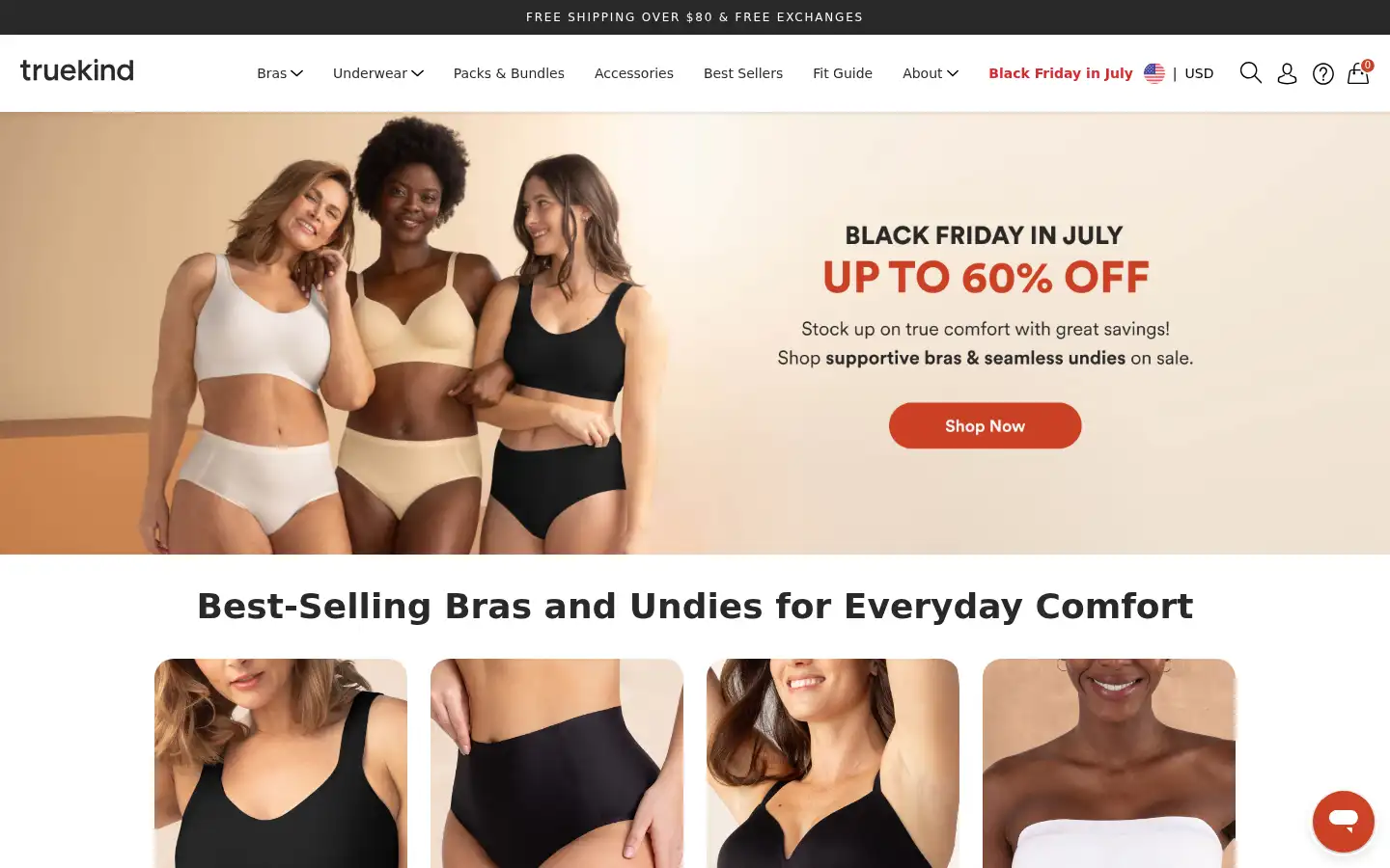 Screenshot of truekind.com