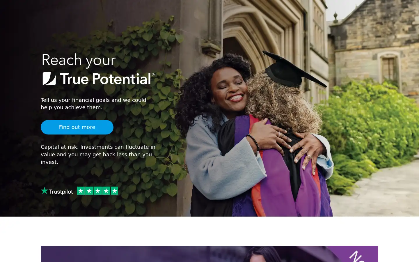 Screenshot of truepotential.co.uk