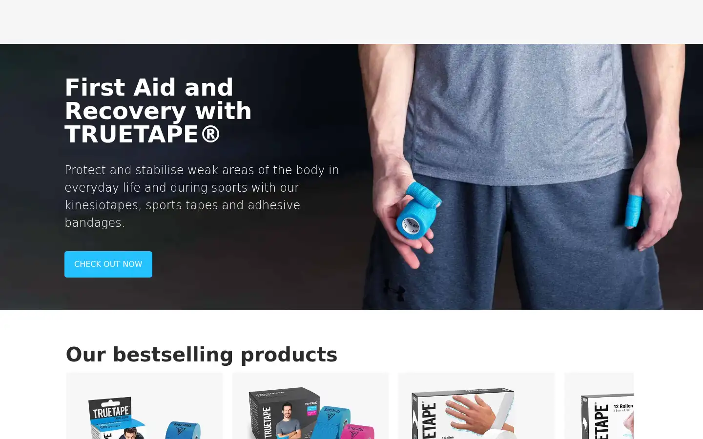 Screenshot of truetape.de