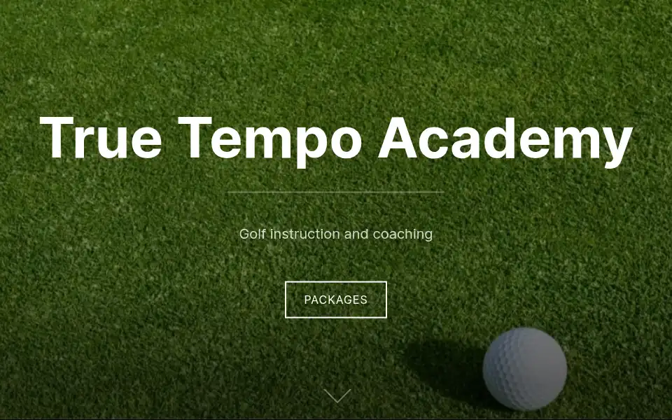 Screenshot of truetempoacademy.com