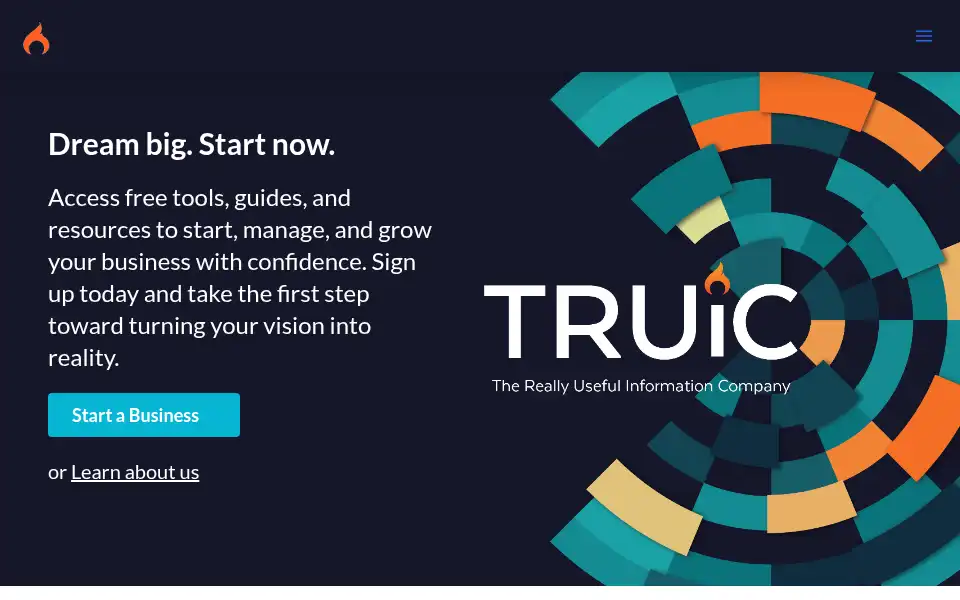 Screenshot of truic.com