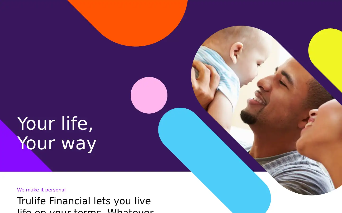 Screenshot of trulifefinancial.co.uk