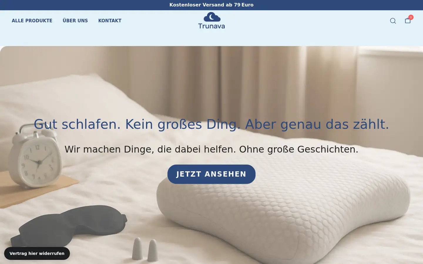Screenshot of trunava.eu