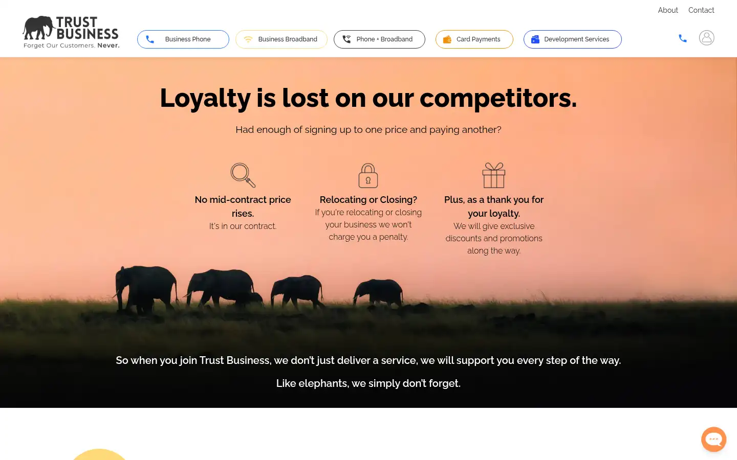 Screenshot of trust-business.co.uk