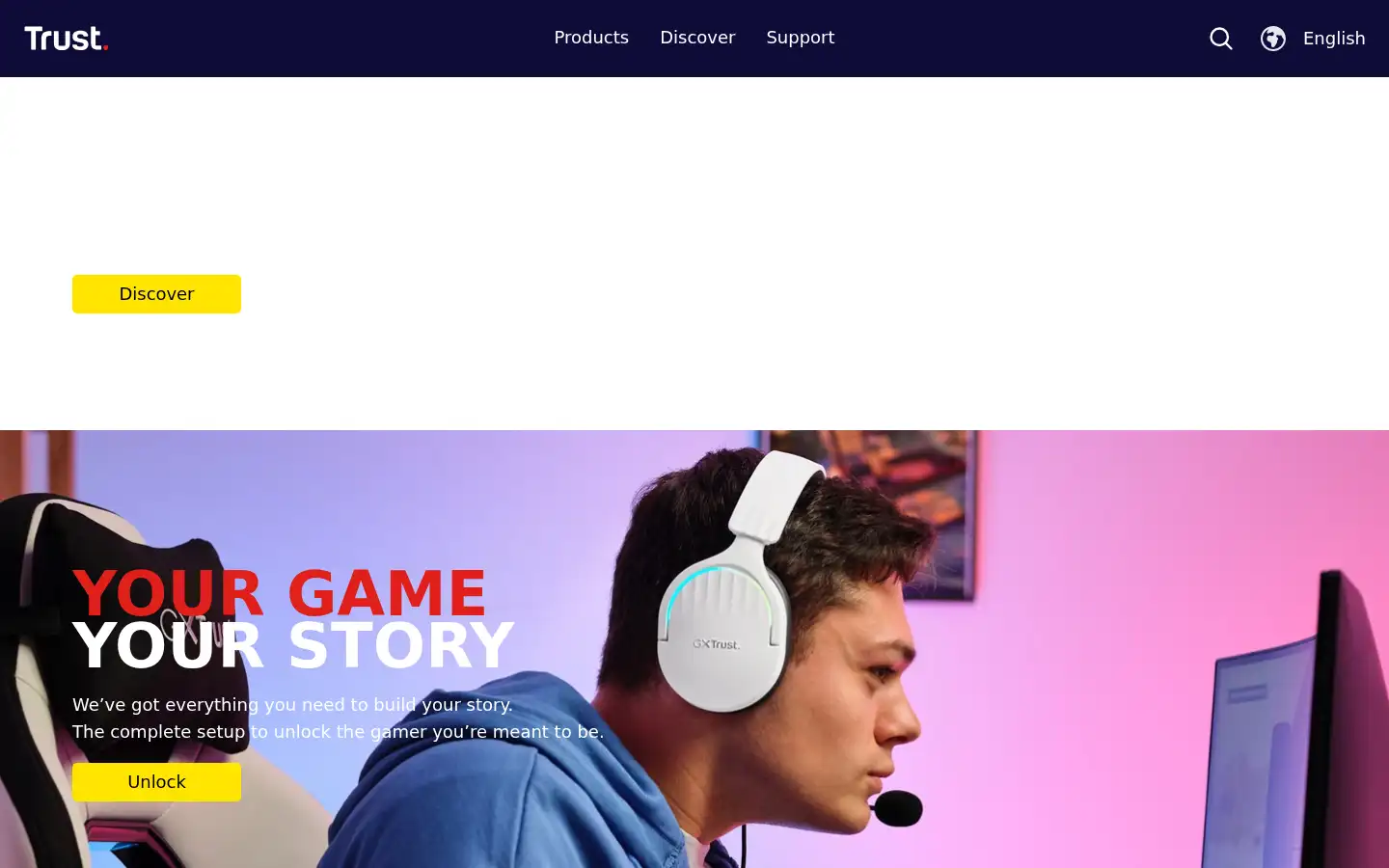 Screenshot of trust.com