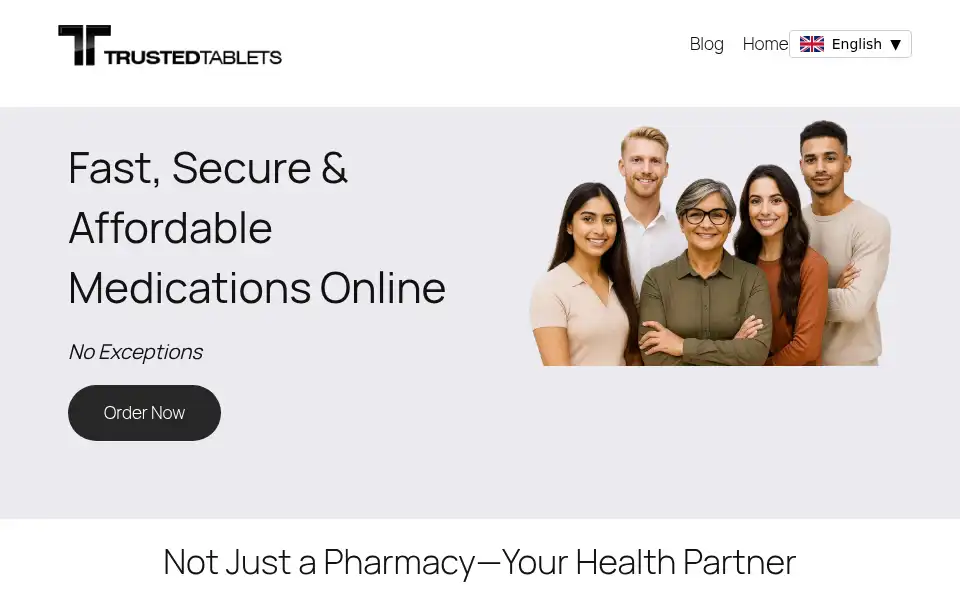Screenshot of trusted-tablets.org