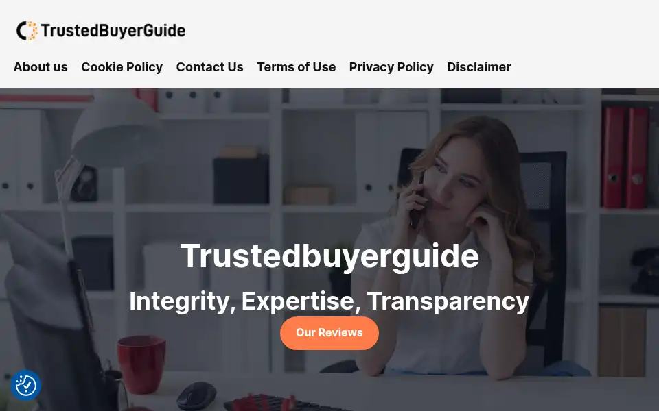 Screenshot of trustedbuyerguide.org